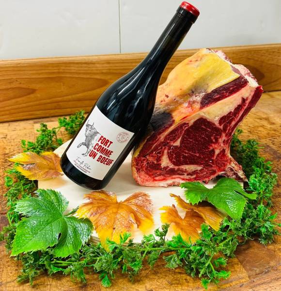 Achat d'une Côte de bœuf persillé à la Rouvière à Marseille